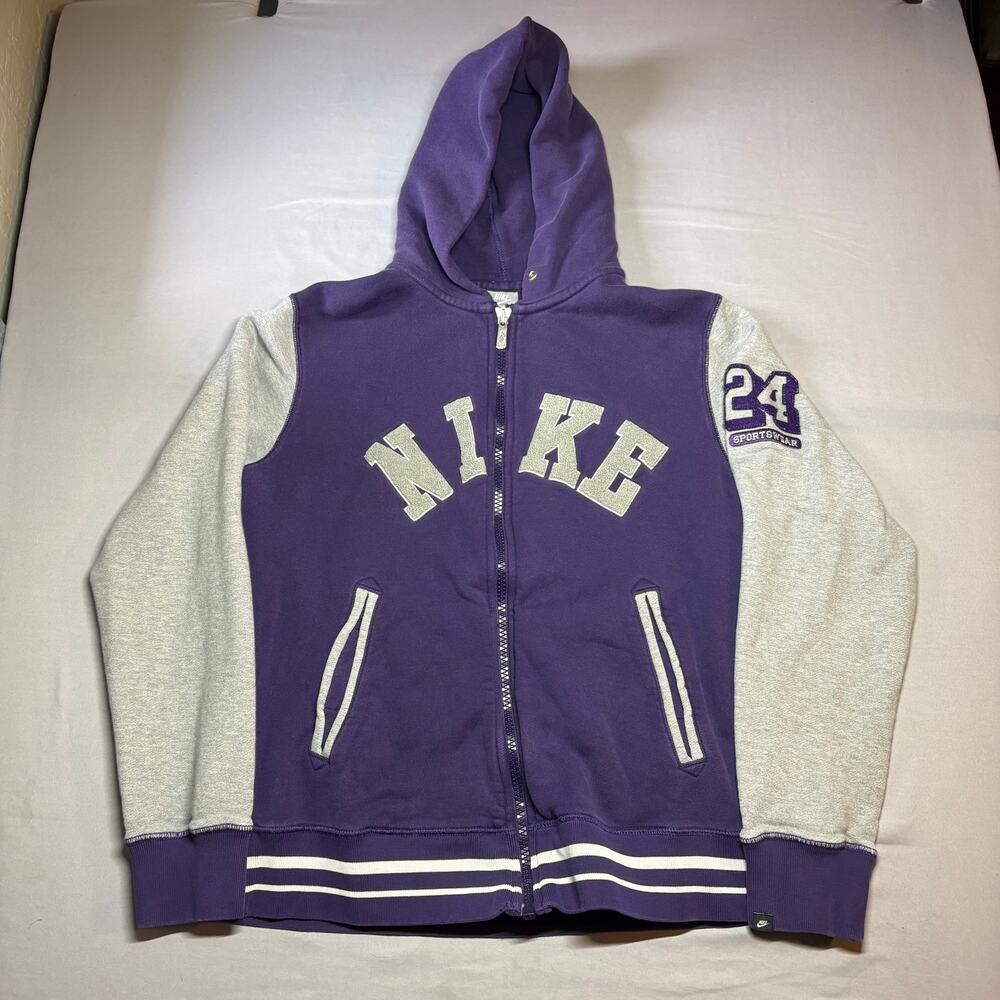 vintage nike varsity full zip jacket